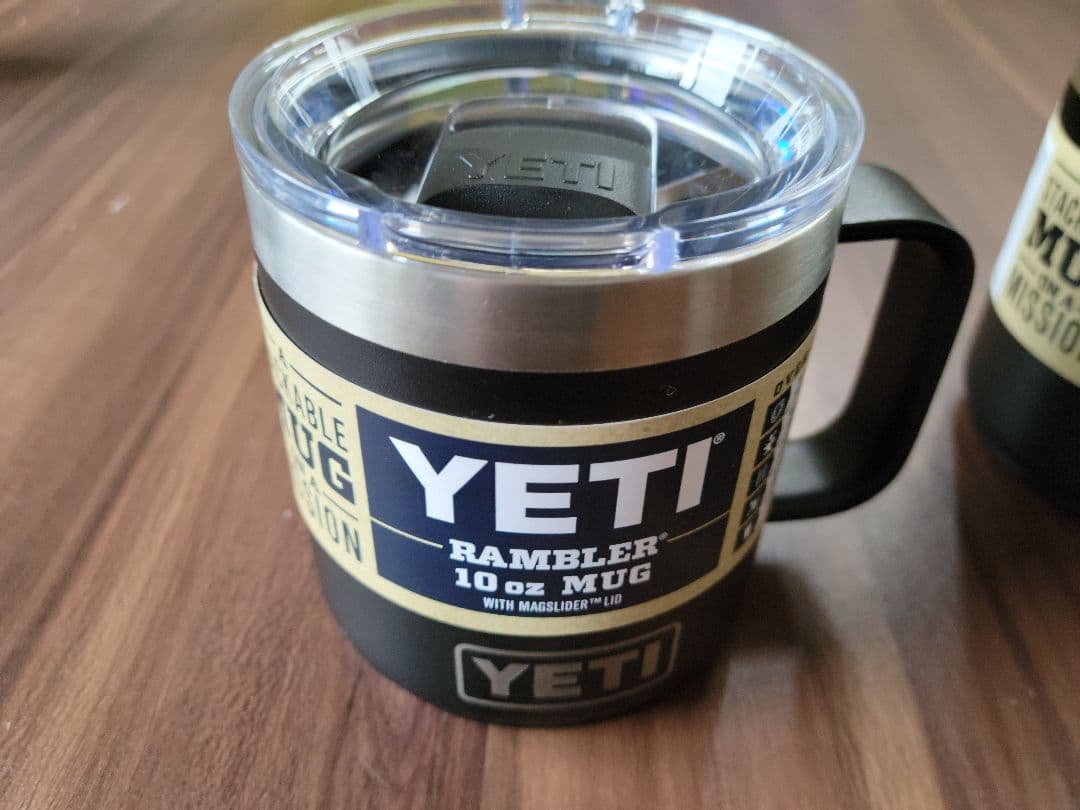 未使用 YETI Rambler 10oz　mug ブラック