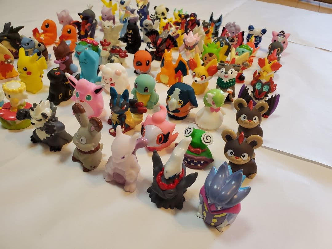 激レア1990年代 初代ポケモン 指人形 ソフビ 72匹 激レア1990年代 初代