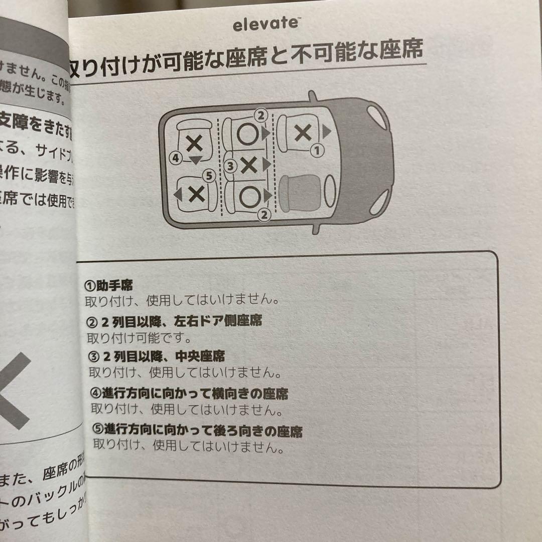 Joie チャイルドシート　エレベート　ネイビー