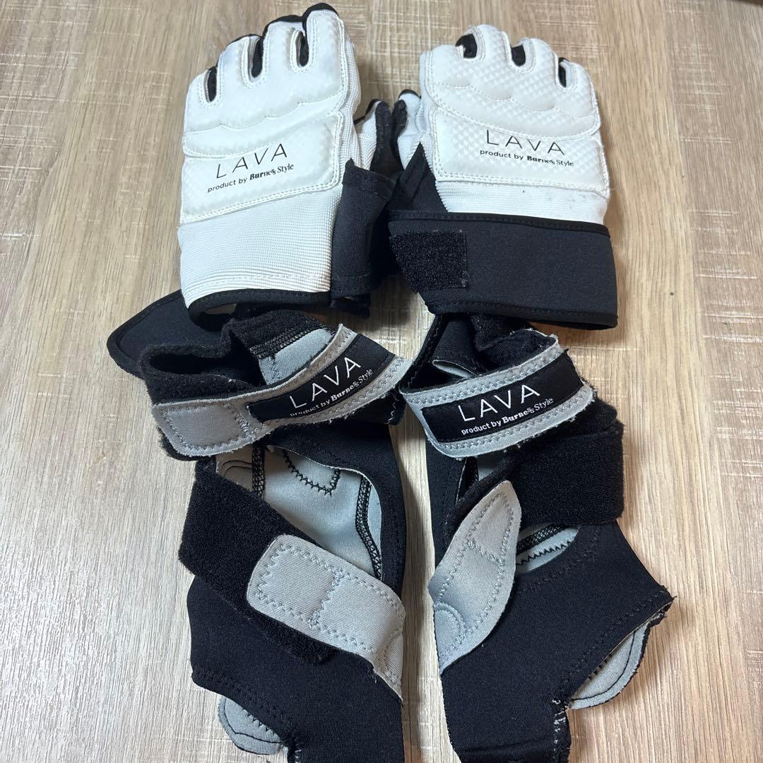 新品未開封】 LAVA 暗闇キックボクシング グローブ＆シューズ セット