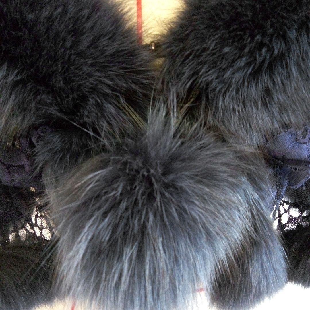 フォクス　レース付きストール