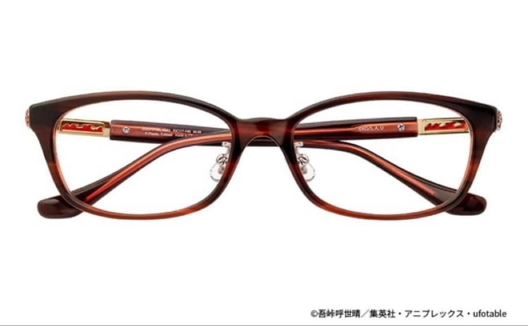 鬼滅の刃 Zoff コラボ メガネ 煉獄杏寿郎モデル メガネケース メガネ拭き