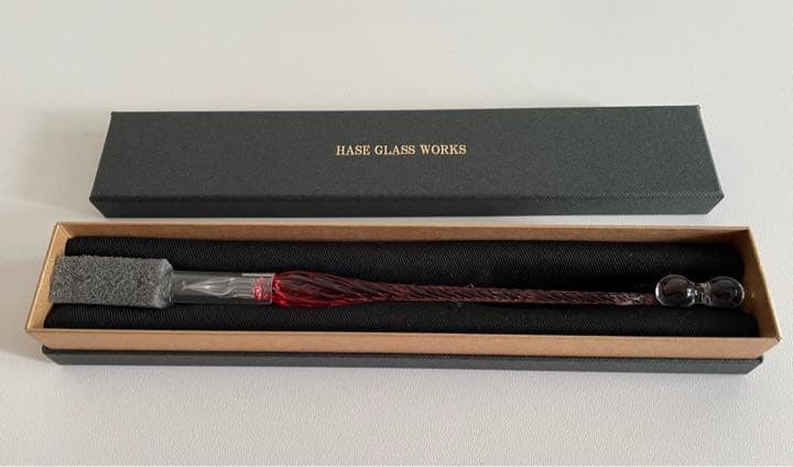hase硝子工房 ガラスペン (辻風・ロング) コレクション
