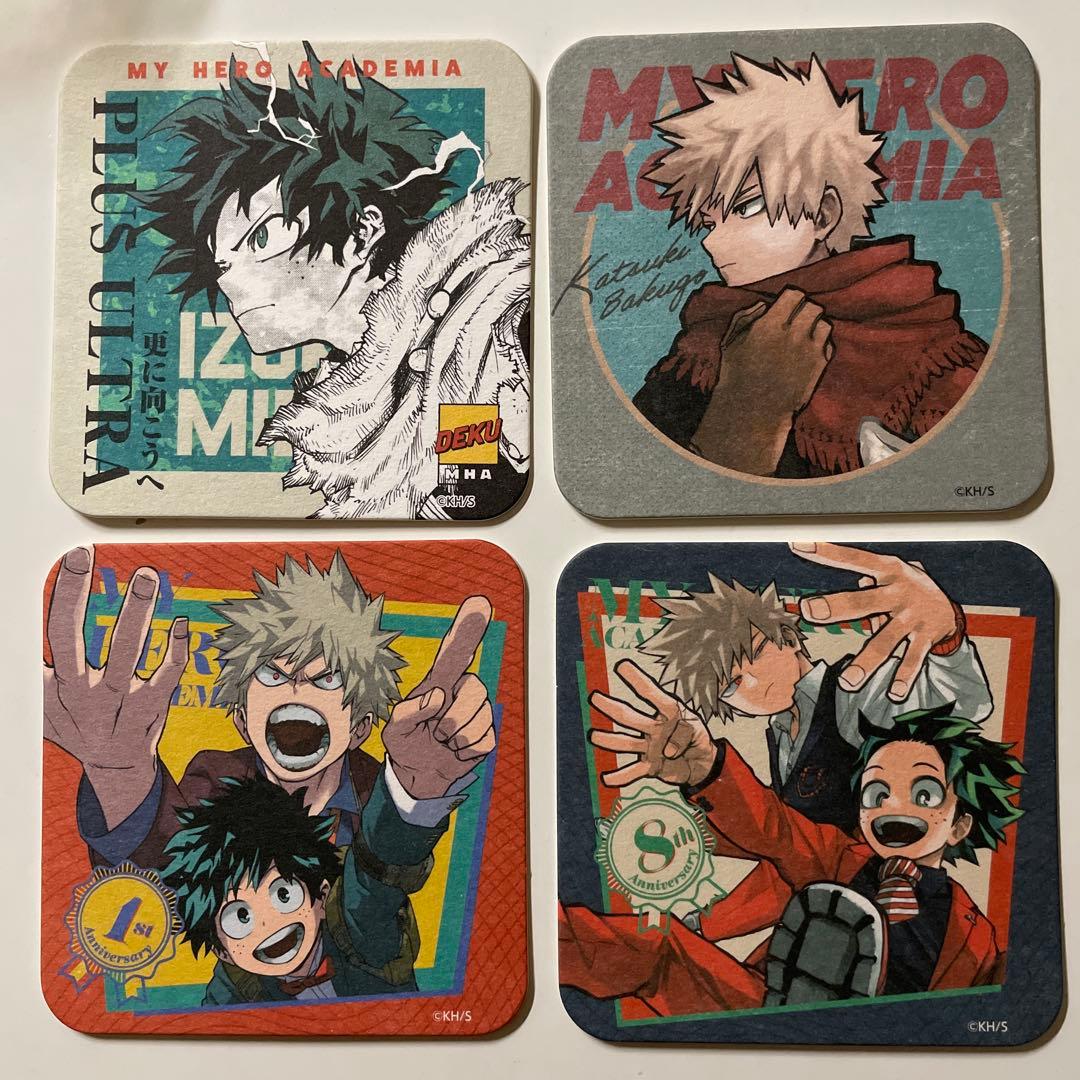 ヒロアカ アートコースター 緑谷出久 爆豪勝己 - メルカリ