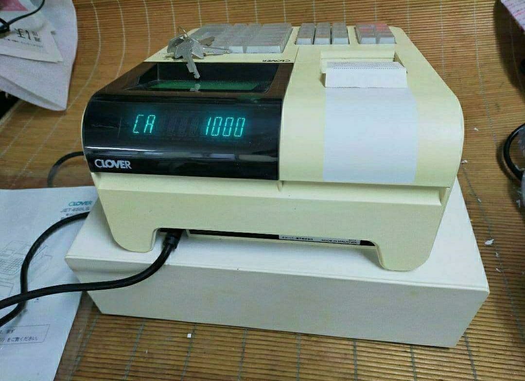 クローバーレジスター JET-650LS フル設定無料PC連携 161111