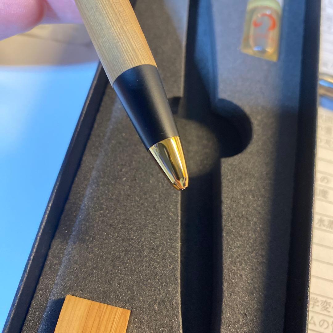 しなの 野原工芸　木曽檜　シャープペンシル　新型0.5