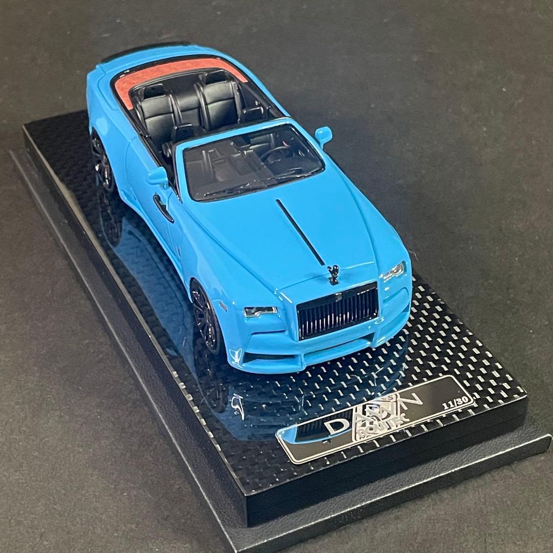 30台限定 1/43 YM/AB MODEL ノビテック ロールスロイス ドーン