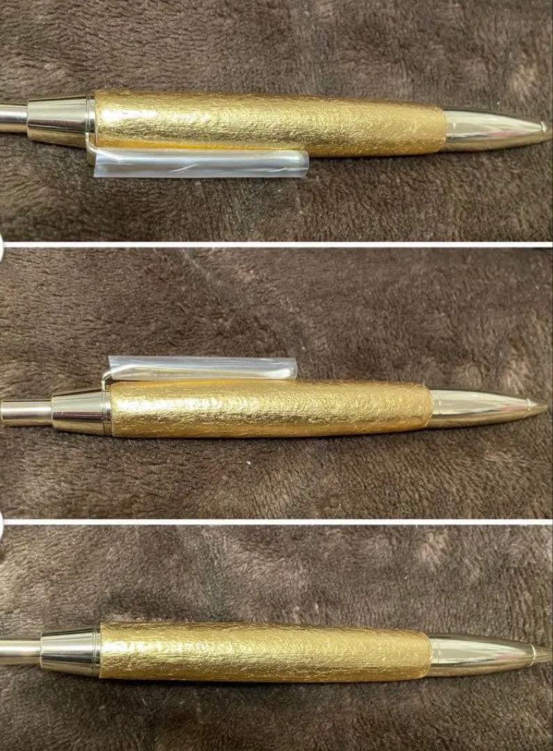 ドラゴンウッド DRAGONWOOD 金箔 ボールペン 木軸ペン 受験 合格