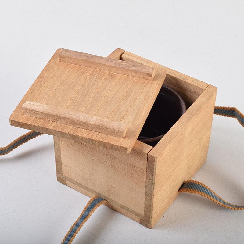 九谷焼 三代徳田八十吉 徳田正彦作 ぐい呑 共箱 V 9096