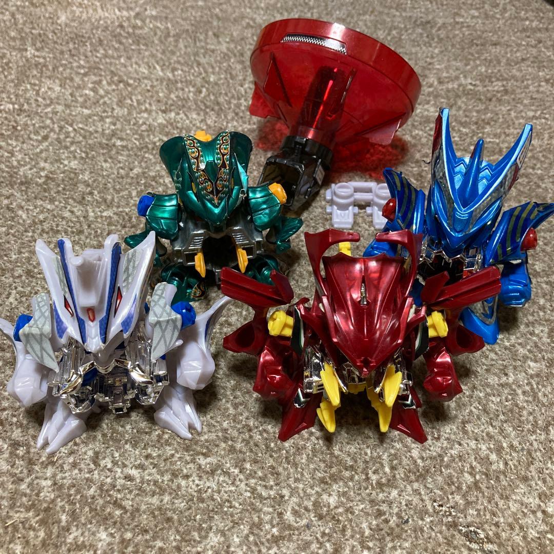タカラ クロスファイト ビーダマン 4体 付属品 現状 まとめ セット