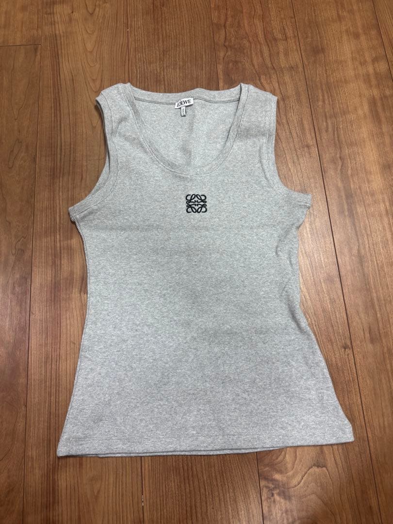 LOEWEロエベ タンクトップ グレー