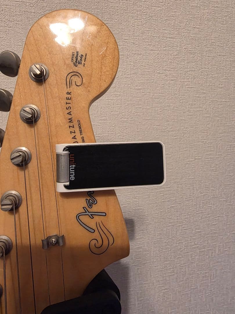 Fender Hybrid II Jazzmaster スタンド チューナー付き