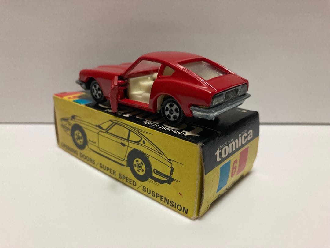 トミカ 日本製 ニッサン フェアレディZ432 1Aホイール 赤