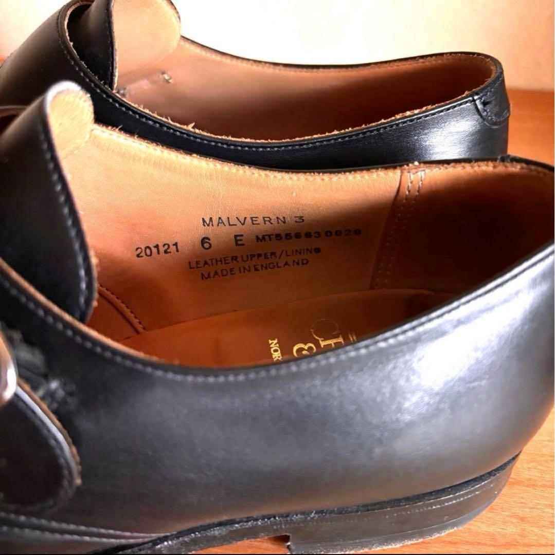 フ*ジ様 CROCKETT&JONES MALVERN 3シングルモンクストラッ