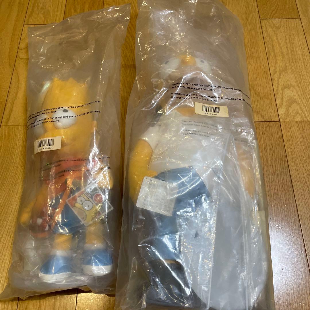 シンプソンズ　ホーマー　& エンジェル　バート　スタンド付きドール シンプソンズ ホーマー & エンジェル バート スタンド付きドール