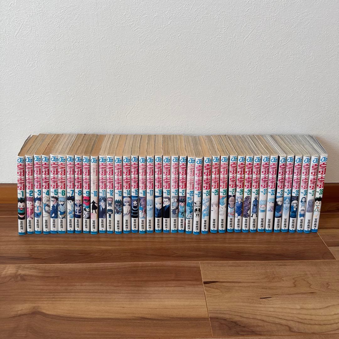 HUNTER×HUNTER 全巻セット 1〜38巻 ハンターハンター全38巻＋1冊