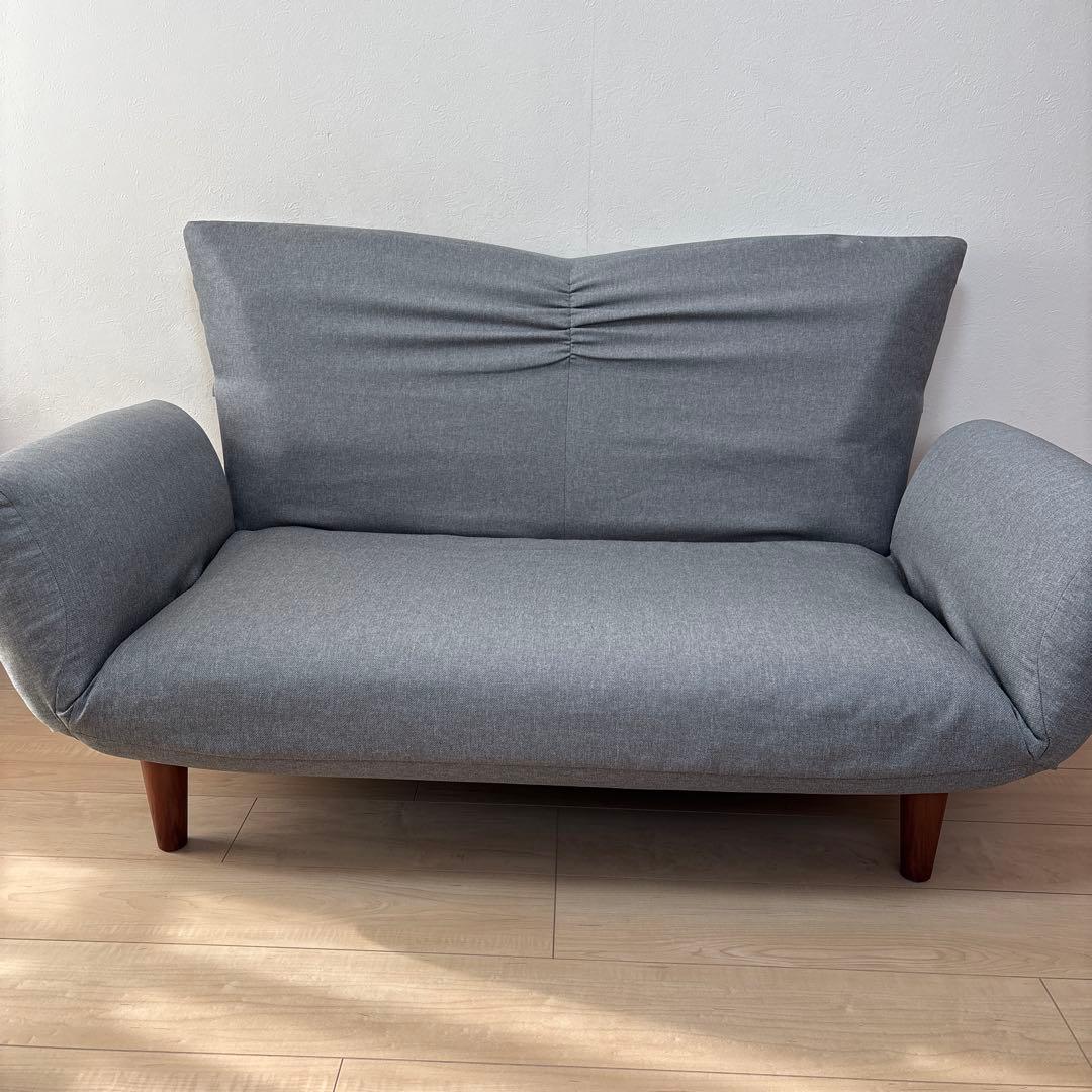 《美品》デイベッドにも使えるニトリソファー