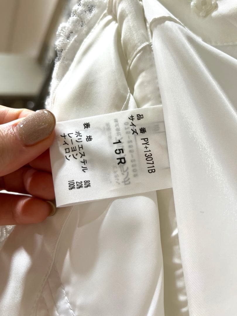 桂由美2wayウェディングドレス　ベールセット