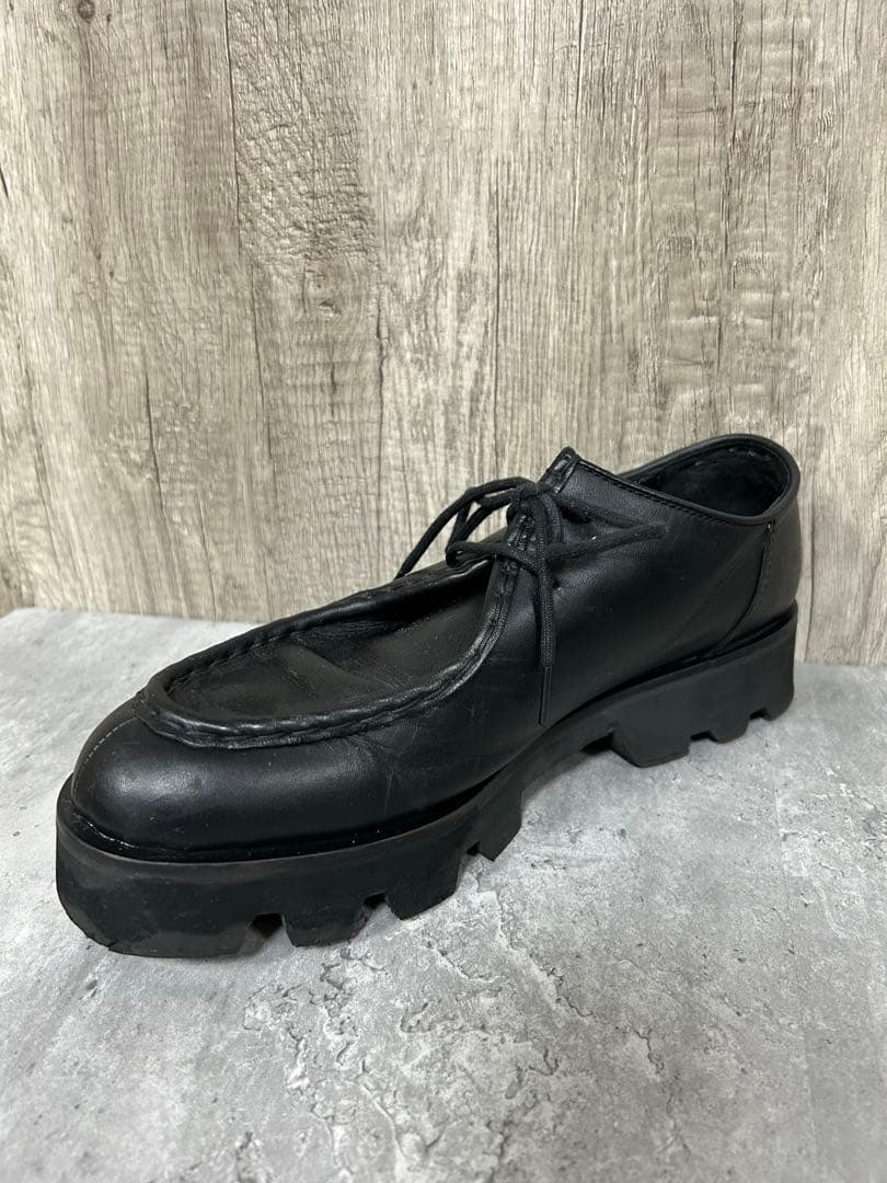 PADRONE パドローネ チロリアンシューズ チャンキーソール 42 黒