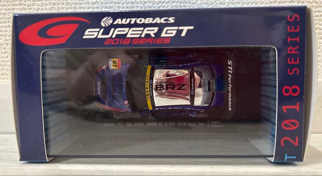 SUBARU BRZ R&D SPORT Test Car No.61 ミニカー