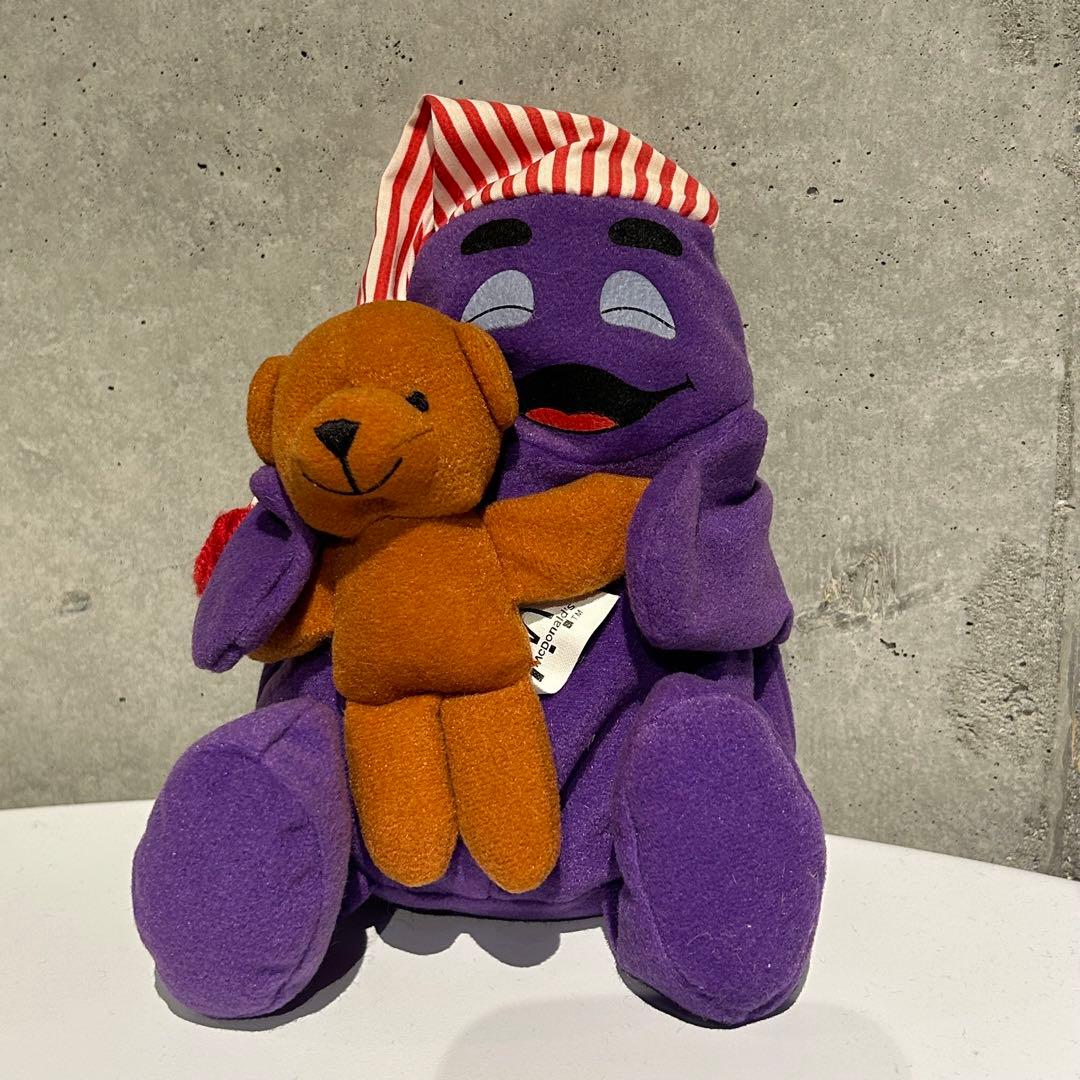 マクドナルド ヴィンテージ ぬいぐるみ グリマス Grimace