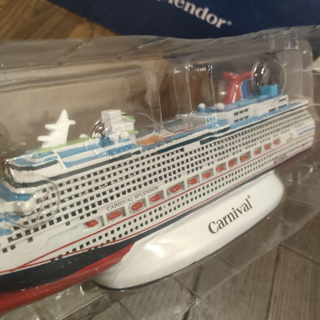 新品 カーニバルクルーズ 豪華客船 模型 置物 客船 クルーズ船