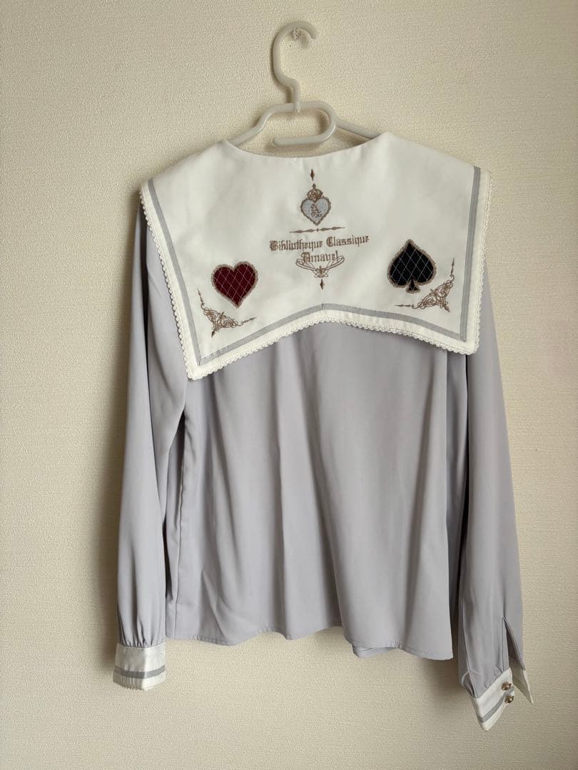 Amavel トランプのデコレーションケーキ スカート ブラウス