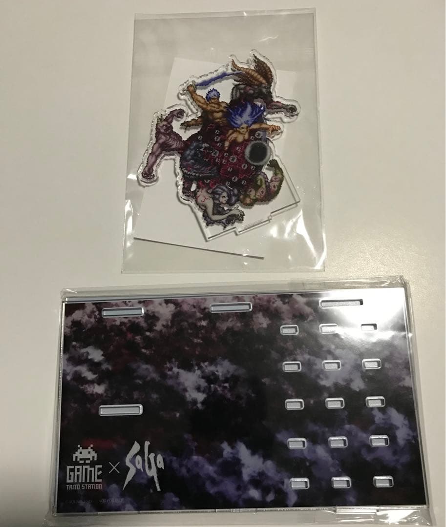 七英雄 タイトー サガ コラボ 特典 特製 アクスタ バトルジオラマ