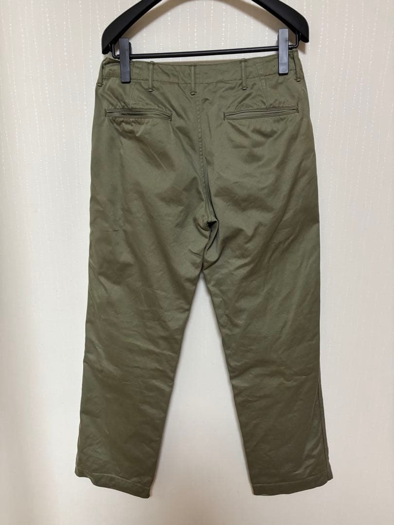 WAREHOUSE duck digger 1082 チノ W33 グリーン warehouse(ウェア