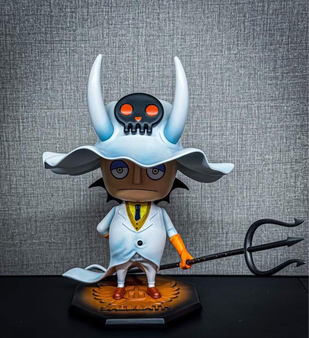 ワンピース 3人 ハンニャバル ドミノ サルデス フィギュア ガレージ