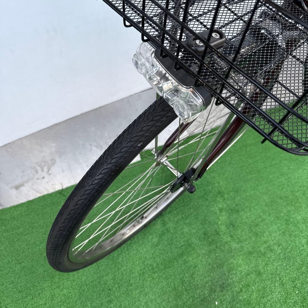 YAMAHA ヤマハ電動アシスト自転車26インチ ブラウン