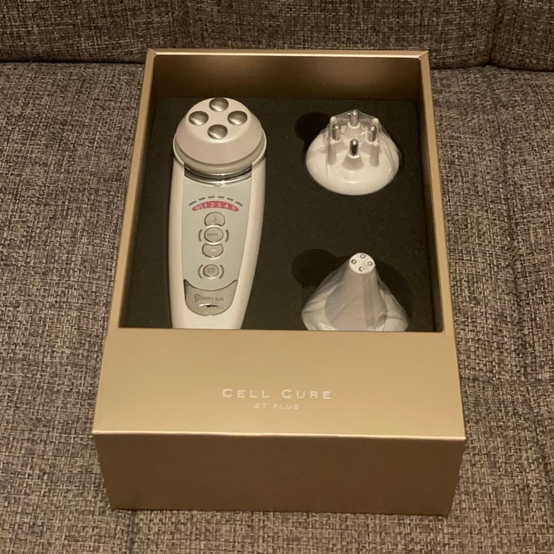 《即日発送》セルキュア4Tプラス リニューアル版 美顔器 アタッチメント2個付き