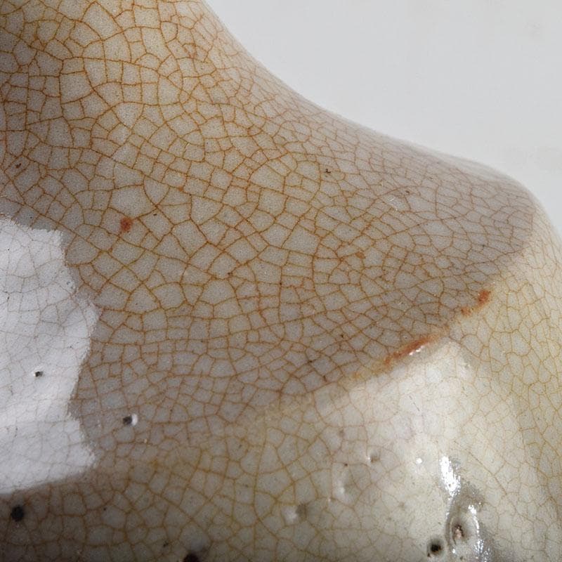 朝鮮美術　李朝　白磁　徳利　時代箱　M　R9399