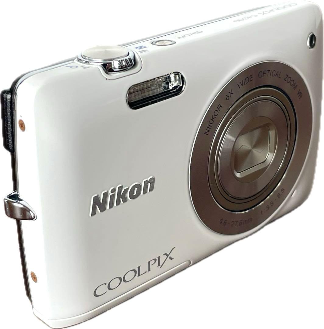 Nikon COOLPIX S4300 白 カメラ