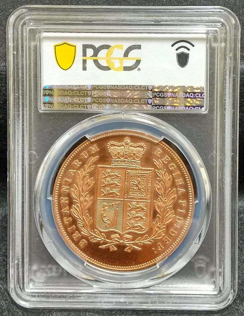 1879 イギリス ビクトリア シールド 赤銅貨 PCGS PR67RD CAM - メルカリ
