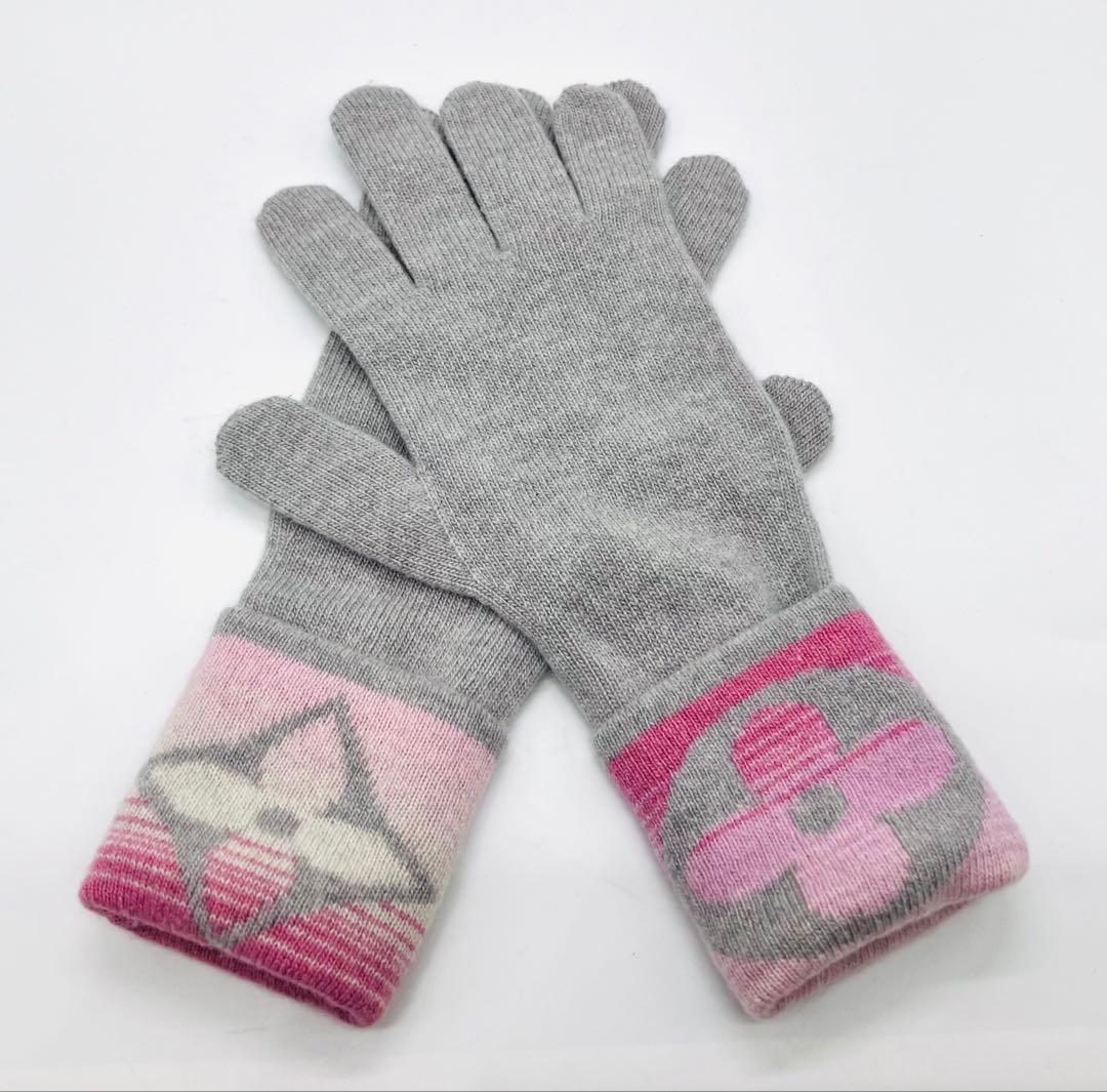 ルイヴィトン カシミア 手袋 ルイヴィトン LOUIS VUITTON ロゴ