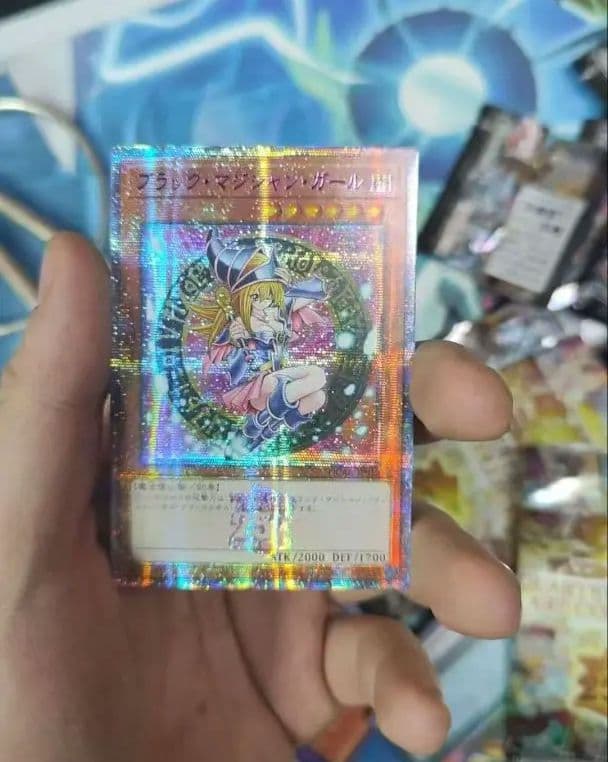 遊戯王 ブラック•マジシャン•ガール ピンク文字 25thシークレット アジア版