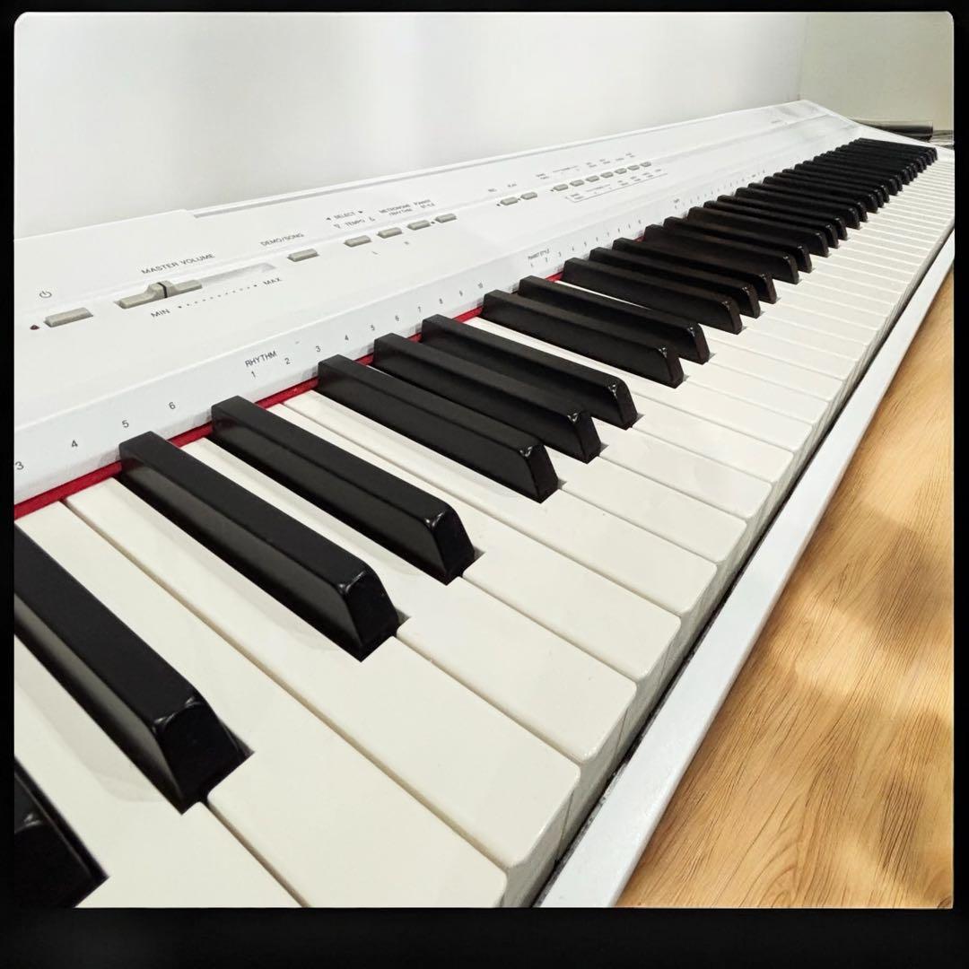 希少ホワイト】YAMAHA P-105 電子ピアノ 88鍵盤 美品 ヤマハ - 【希少