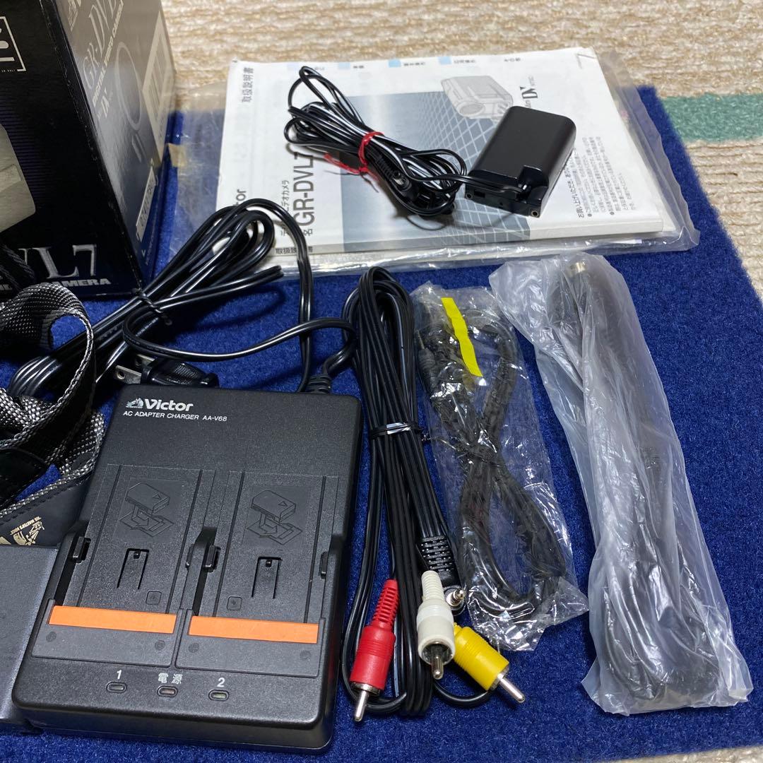 Victor GR-DVL7 デジタルビデオカメラ　ヘッドクリーナーカセット付き