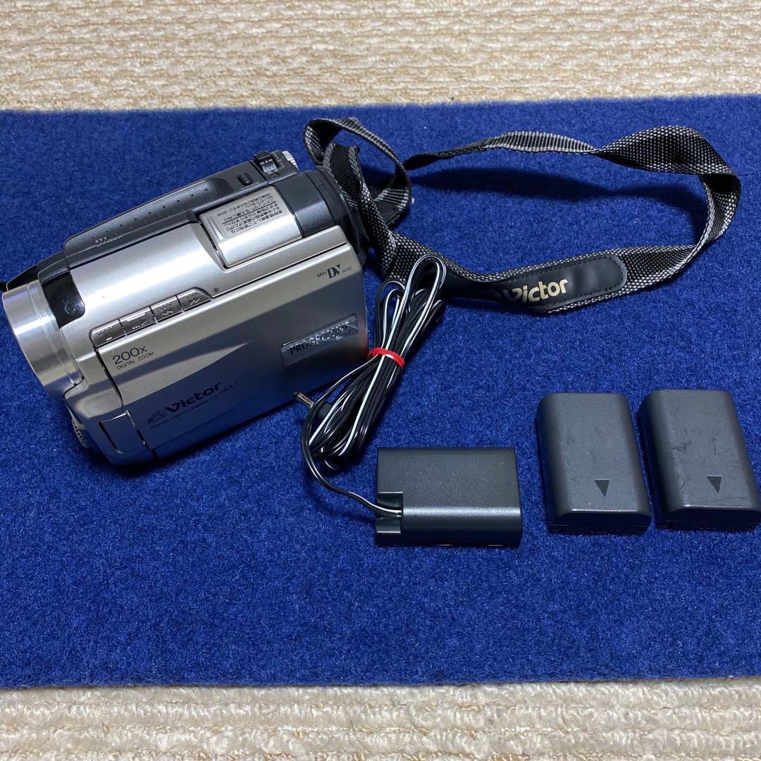 Victor GR-DVL7 デジタルビデオカメラ　ヘッドクリーナーカセット付き