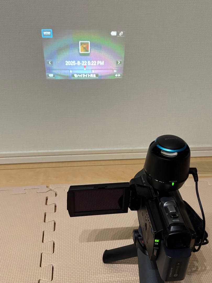 sony HDR-PJ760V プロジェクター内蔵ビデオカメラ