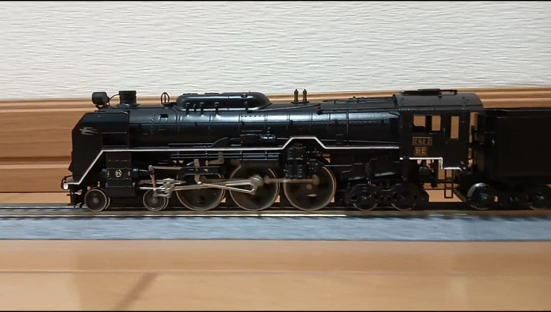 HOゲージ 天賞堂 Ｃ622号機蒸気機関車、モーター交換、メンテナンス済