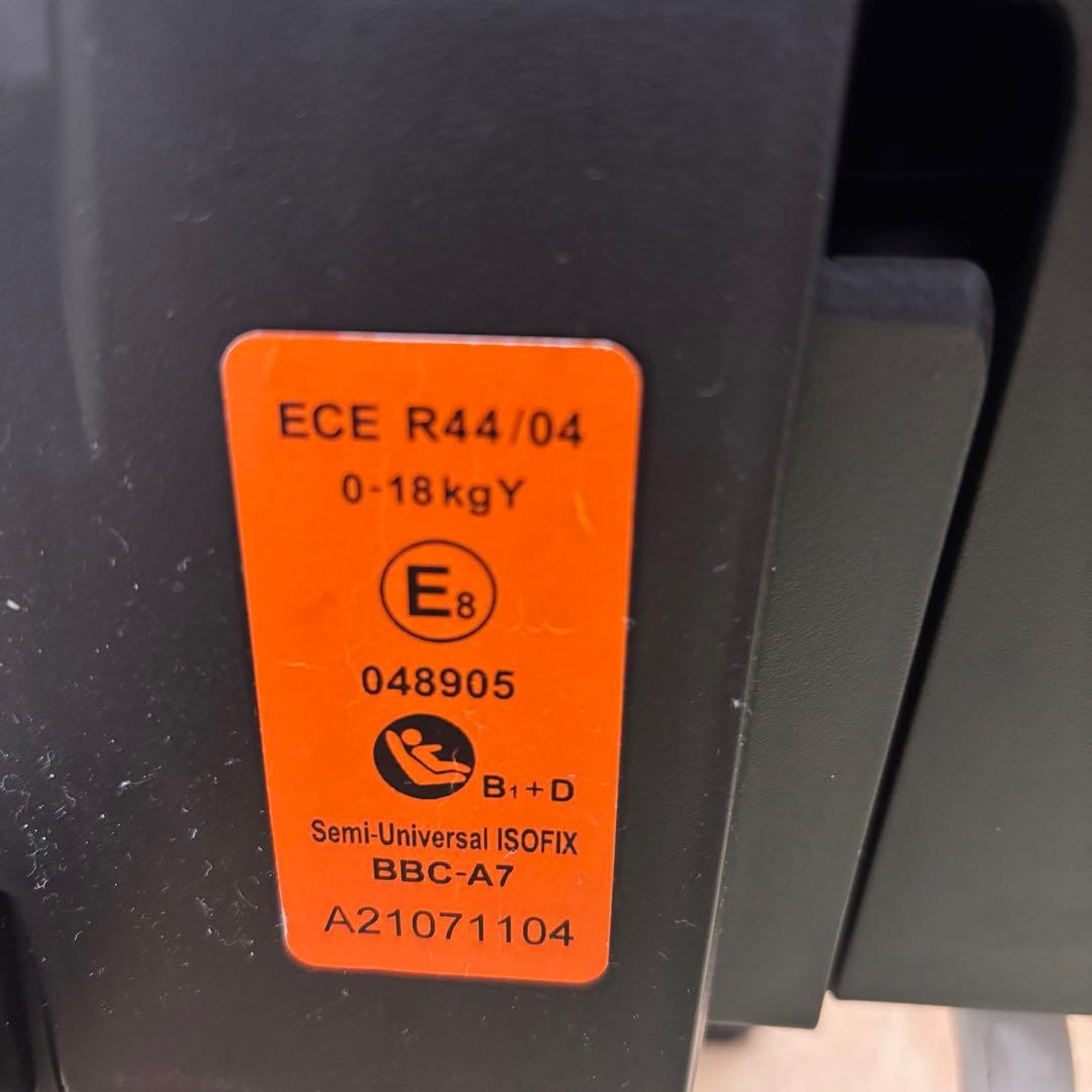 クリーニング済☆綺麗☆ 新生児OK シーエー ターン レジェFIX ISOFIX