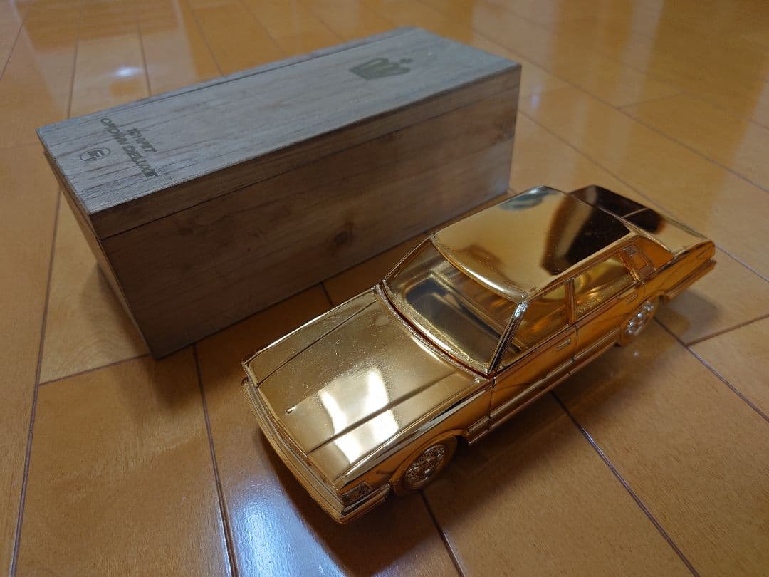 美品 日産 セドリック シガレットケース シガーケース ミニカー 木箱入