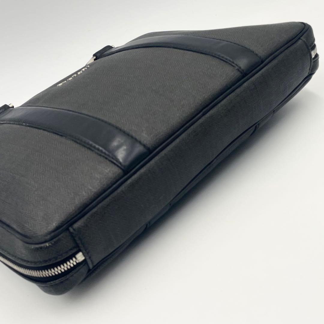 ブルガリ ウィークエンド ブリーフケース 2way ビジネスバッグA4可 PVC