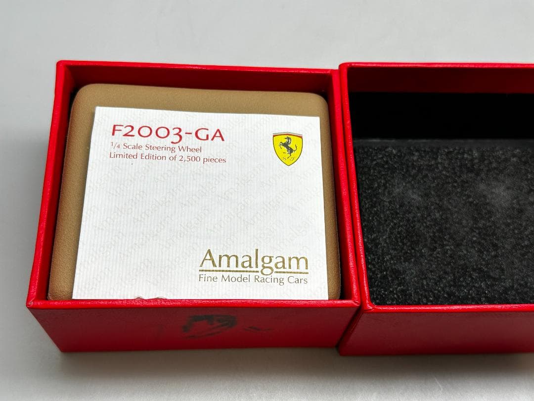 Amalgam Ferrari F2003-GA 1/4 ステアリングホイール