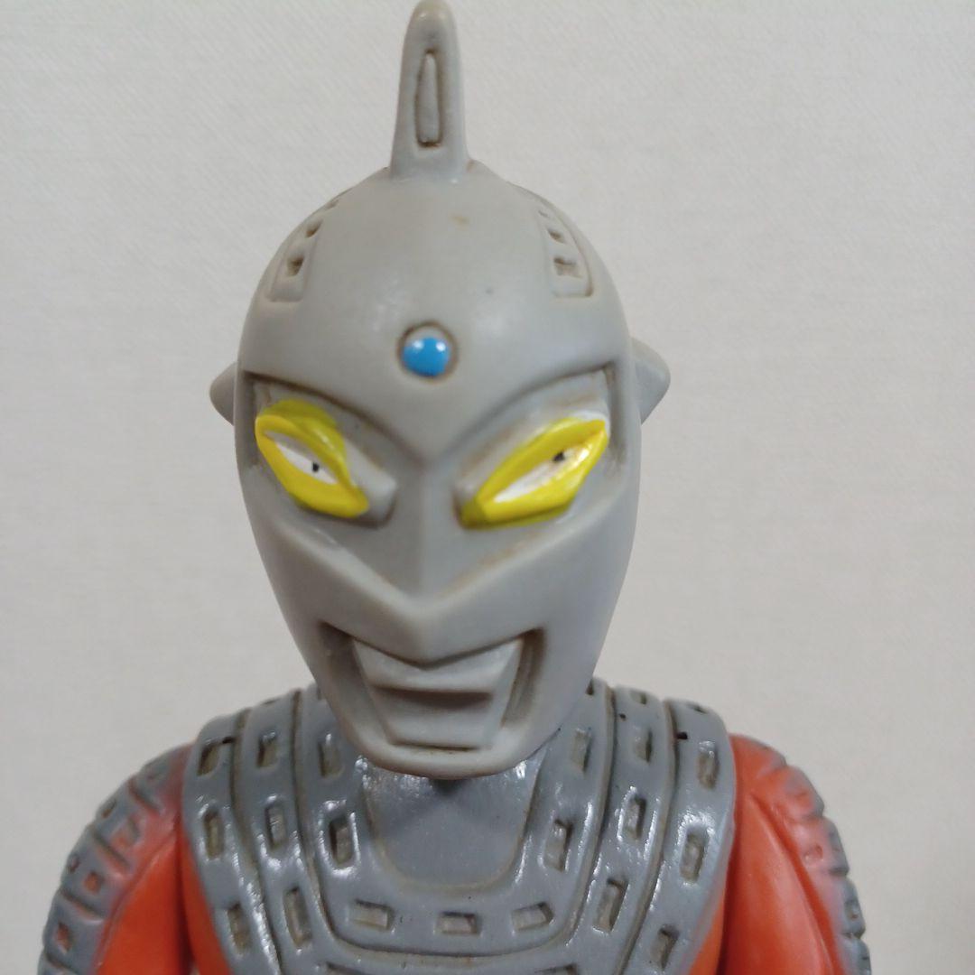 当時もの　希少マルサン製　290㎜「ウルトラ　セブン」ソフビフィギュア