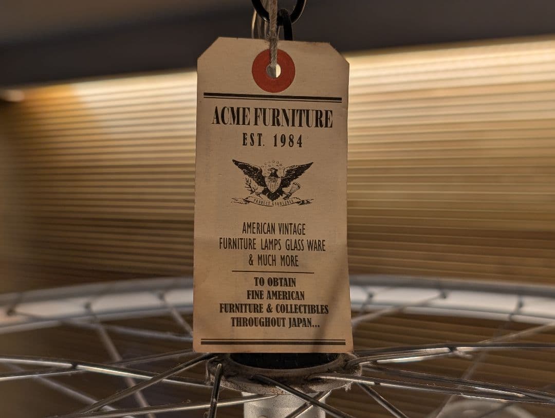 acme ファニチャー ジャーナルスタンダード 自転車 地球儀 ペンダント