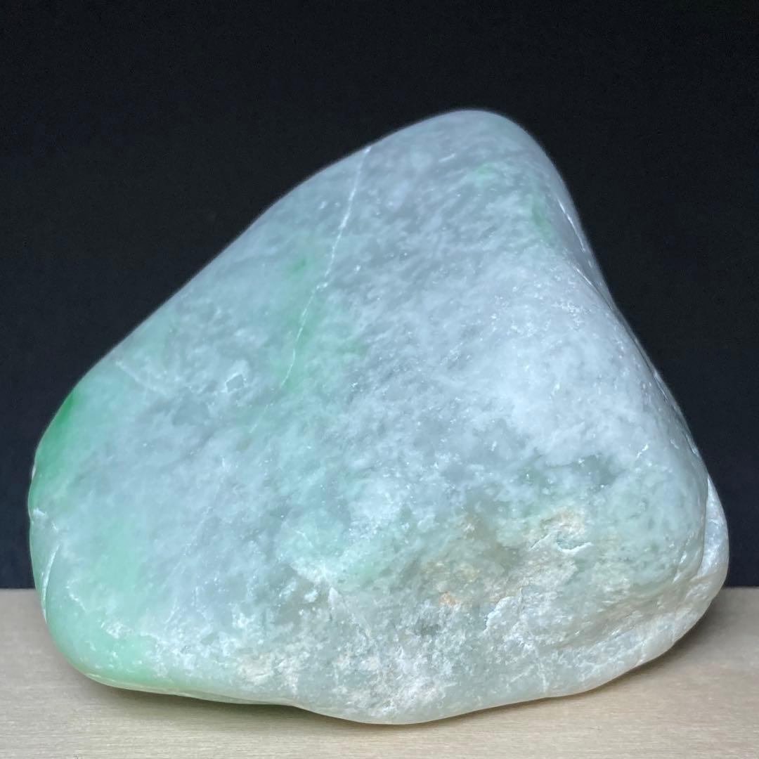 専用【プレミアム翡翠】糸魚川翡翠　ロウカン質 翡翠　白×翠　原石　426.2ｇ