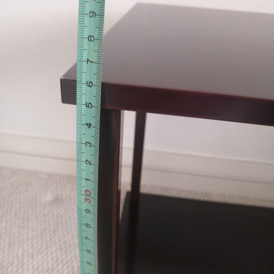 裏千家 茶道具 誰ケ袖棚 漆器 川瀬表完作